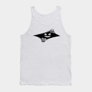 Creepy Monster Face Tank Top